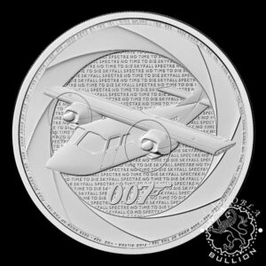 Moneda de Plata Bond of the 2010's 1 Oz BU - Reino Unido - 2026 - Reverso