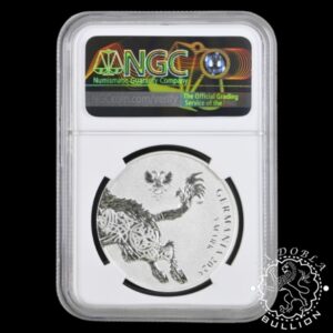 Moneda de Plata Germania Beasts Gullinbursti 1 oz BU - Germania - 2025 - NGC MS70 - Anverso