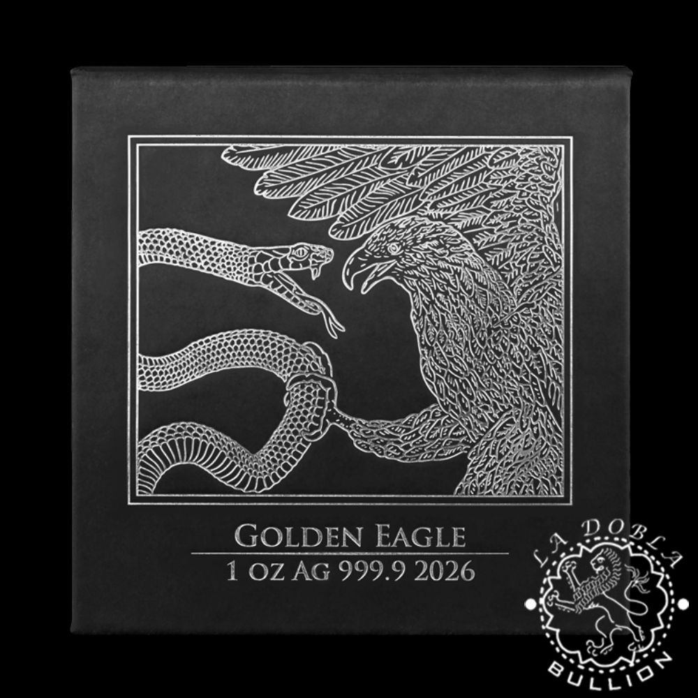 Moneda de Plata Golden Eagle Limited Edition 1 oz BU - Malta - 2026 - Estuche Cerrado