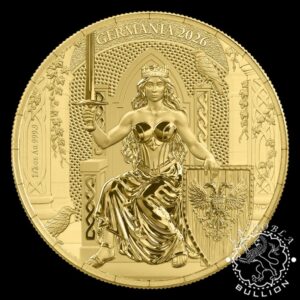 Moneda de Oro Germania 12 oz BU - Germania - 2026 - Reverso