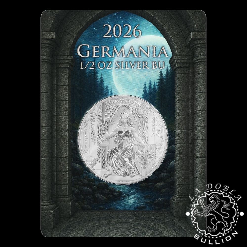 Moneda de Plata Germania 12 oz BU - Germania - 2026 - Coincard Delante