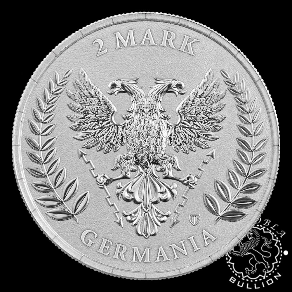 Moneda de Plata Germania 14 oz BU - Germania - 2026 - Anverso