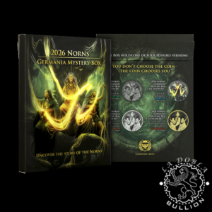 Moneda de Plata Norns Mystery Box - Germania Mint - 2026 - Estuche