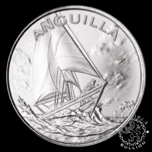 Moneda de Plata Serie EC8 Regatta 1 oz BU - Anguila - 2025 - Reverso