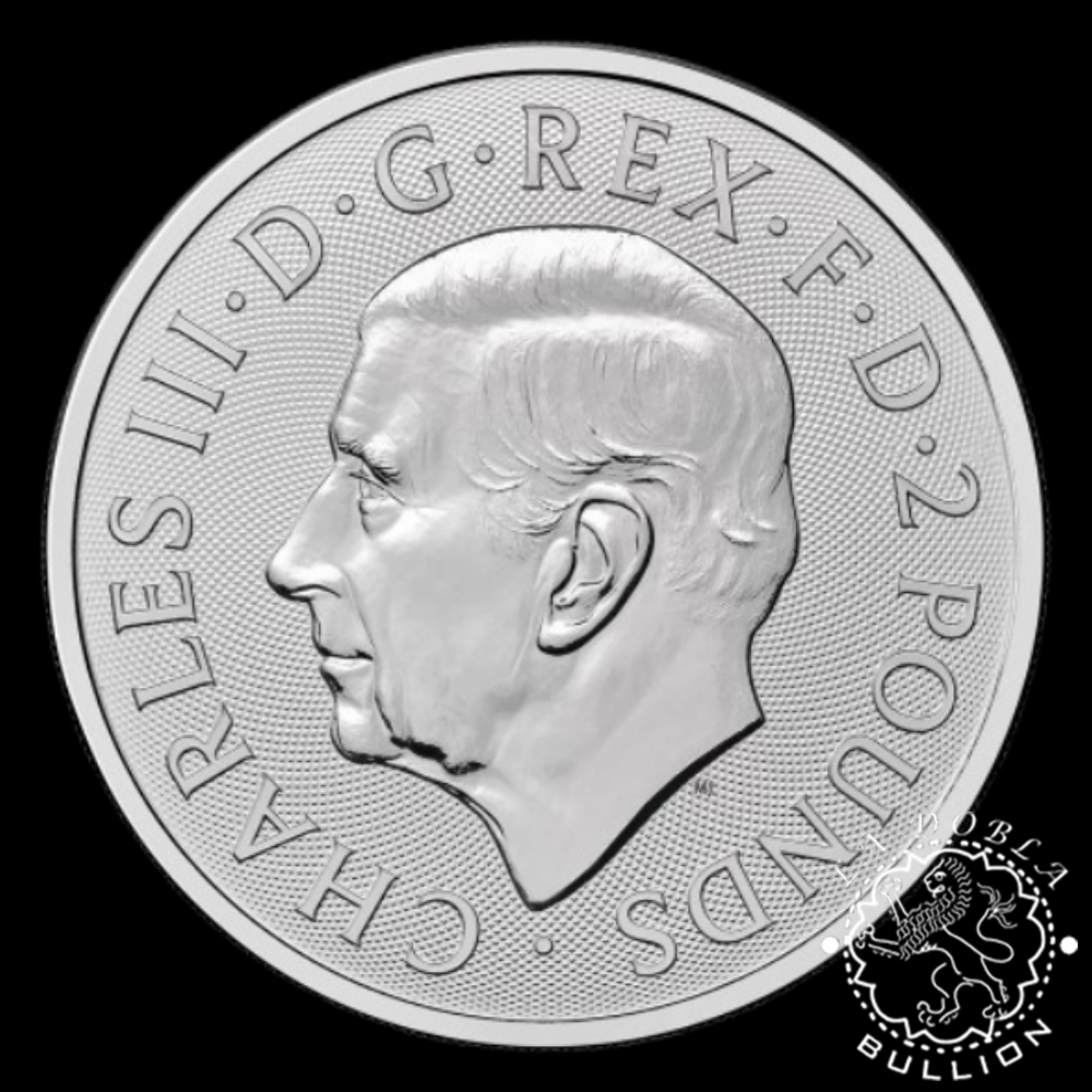 Moneda de Plata The Royal Arms 1 oz - BU - Reino Unido - 2026 - Anverso