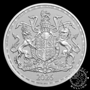 Moneda de Plata The Royal Arms 1 oz - BU - Reino Unido - 2026 - Reverso