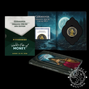 Moneda de Plata Germania 1 oz BU ANA Edition - Germania - 2026 - Estuche