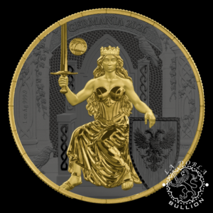 Moneda de Plata Germania 1 oz BU ANA Edition - Germania - 2026 - Reverso