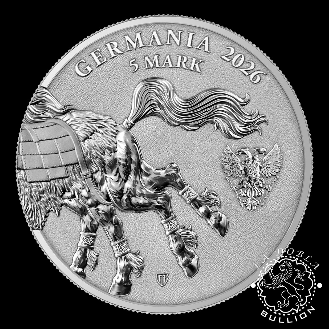 Moneda de Plata Germania Beasts Sleipnir 1 oz BU - Germania - 2026 - Anverso