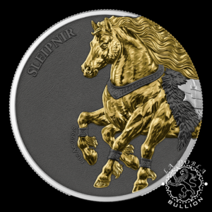 Moneda de Plata Germania Beasts Sleipnir Geminus 2 x 1 oz BU - Germania - 2026 - Moneda 1 Anverso