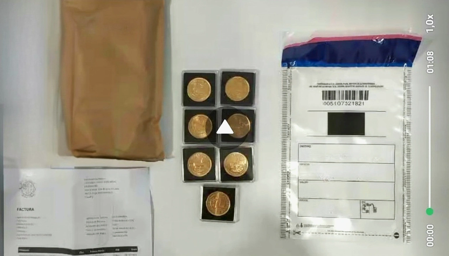 Vídeo de preparación de un depósito de metales preciosos