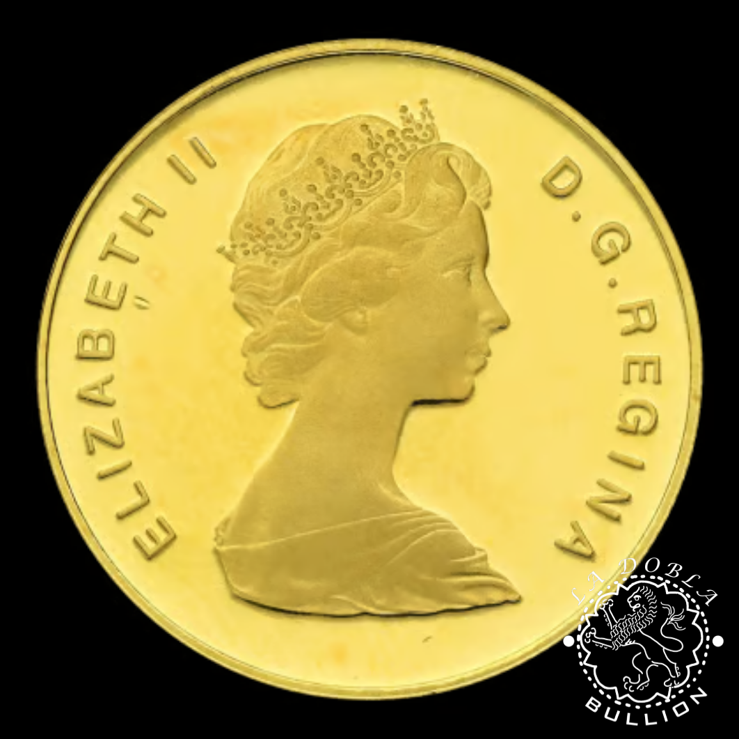 Moneda de Oro Año Internacional del Niño 12 oz - Recomprada - Canadá - 1979 - Anverso