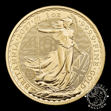 Moneda de Oro Britannia 1 oz – Reino Unido – 2027 (PRÓXIMAMENTE)