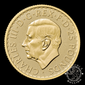 Moneda de Oro Britannia 14 oz - Reino Unido - 2027 - Anverso