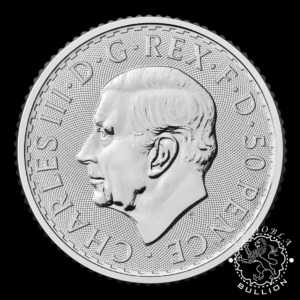 Moneda de Plata Britannia 14 oz BU - Reino Unido - 2027 -Anverso (1)