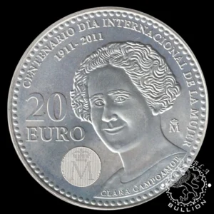 2010 - 2011 - 20 Euros de Plata - ESPAÑA