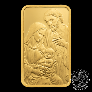 Lingote de Oro The Nativity 5 g - PAMP - Lingote Delante