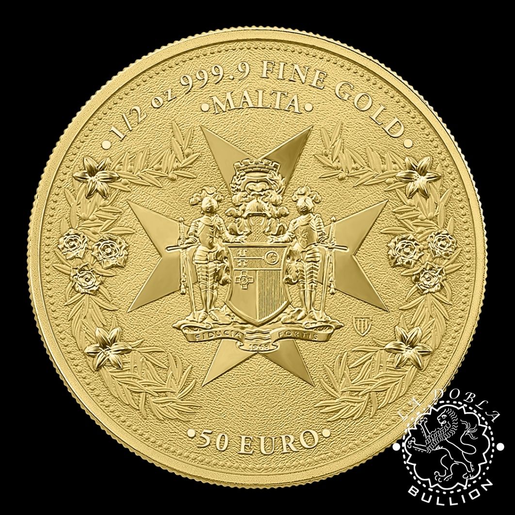 Moneda de Oro Golden Eagle 12 oz BU - Malta - 2026 - Anverso