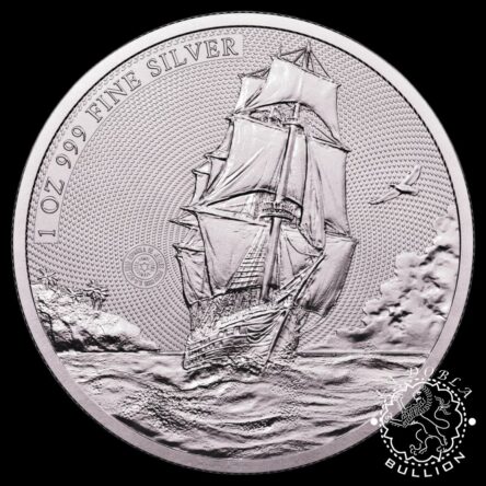Moneda de Plata Barco de Vela 1 oz BU – Isla Ascensión – 2026