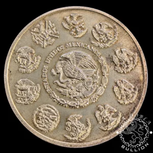 Moneda de Plata Libertad 5 oz BU - México - 1997 (VM)