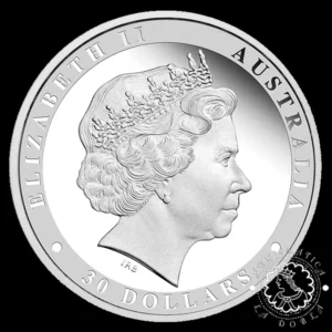 Moneda de Plata Kookaburra 1 kg BU - Australia - 2016 (VM)